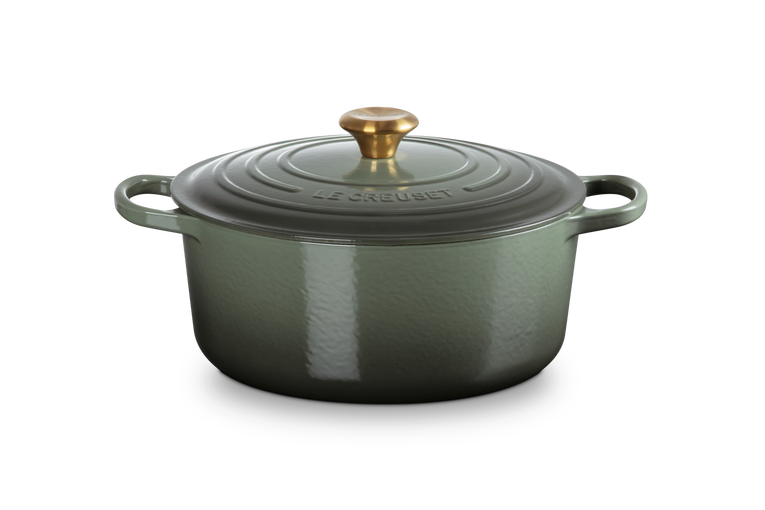 Cast Iron Round Casserole