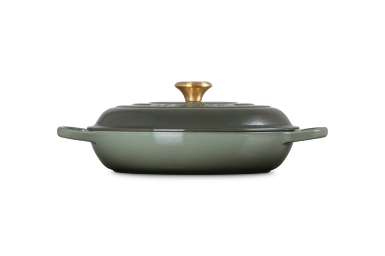 Cast Iron Shallow Casserole