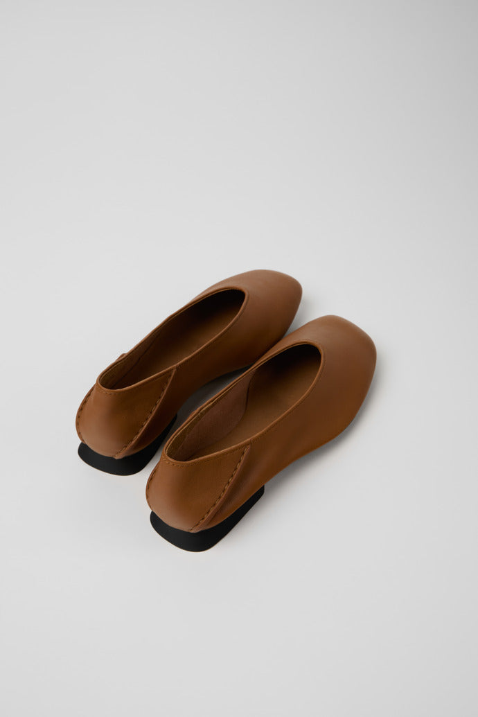 Casi Myra Leather Ballerinas